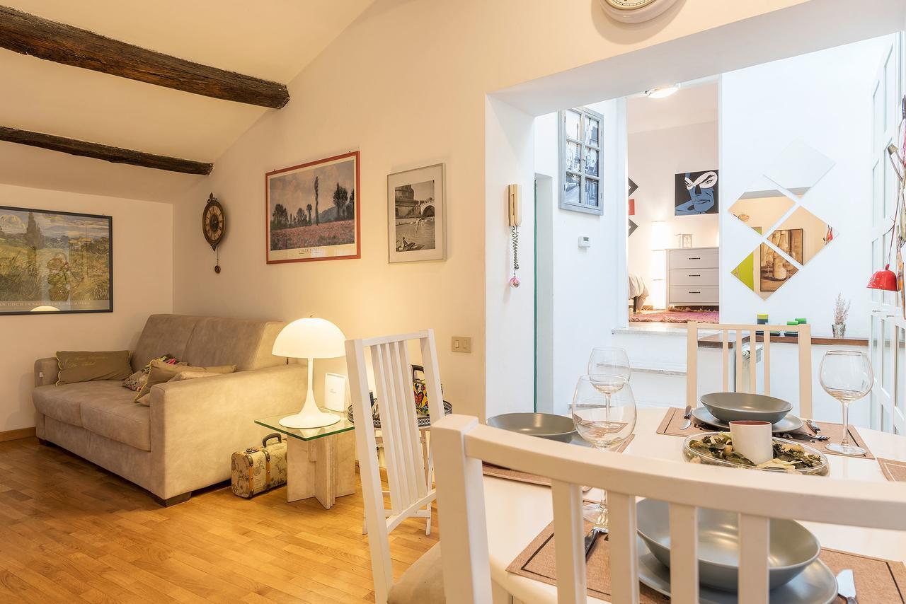 Penthouse With Terrace In The Heart Of Rome Lägenhet Exteriör bild