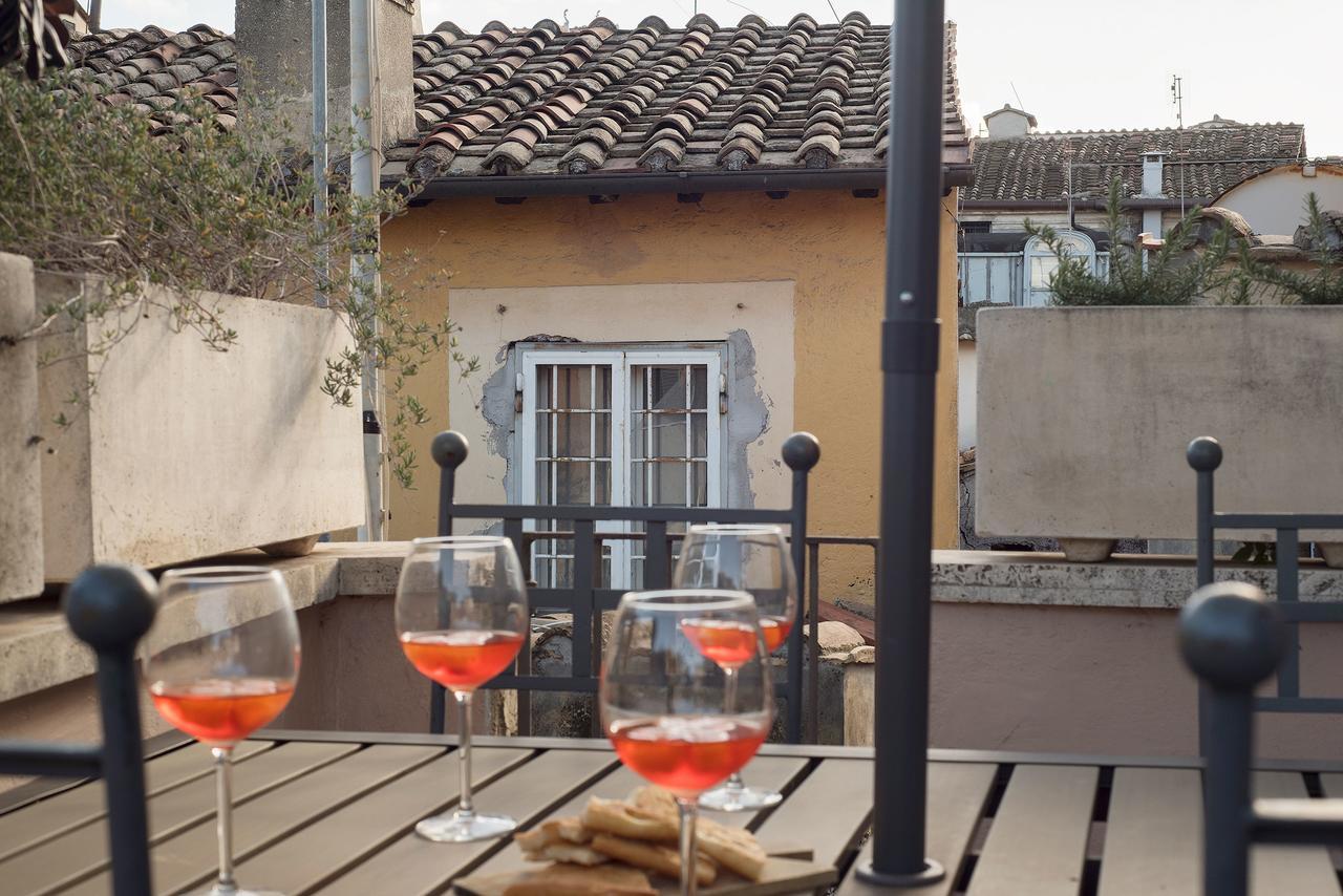 Penthouse With Terrace In The Heart Of Rome Lägenhet Exteriör bild